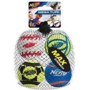 Nerf Dog Toy Tough Sports Balls