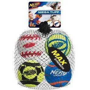 Nerf Dog Toy Tough Sports Balls