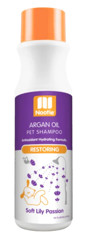 Nootie Soft Lily Passion Restoring Argan Oil Shampoo for Dogs 16oz