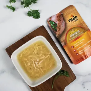 Nulo Freestyle Grain-Free Chunky Chicken Broth Recipe Cat Food Topper, 2.8oz