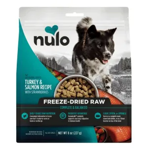 Nulo Freeze-Dried Raw Turkey & Salmon Dog Food 8oz