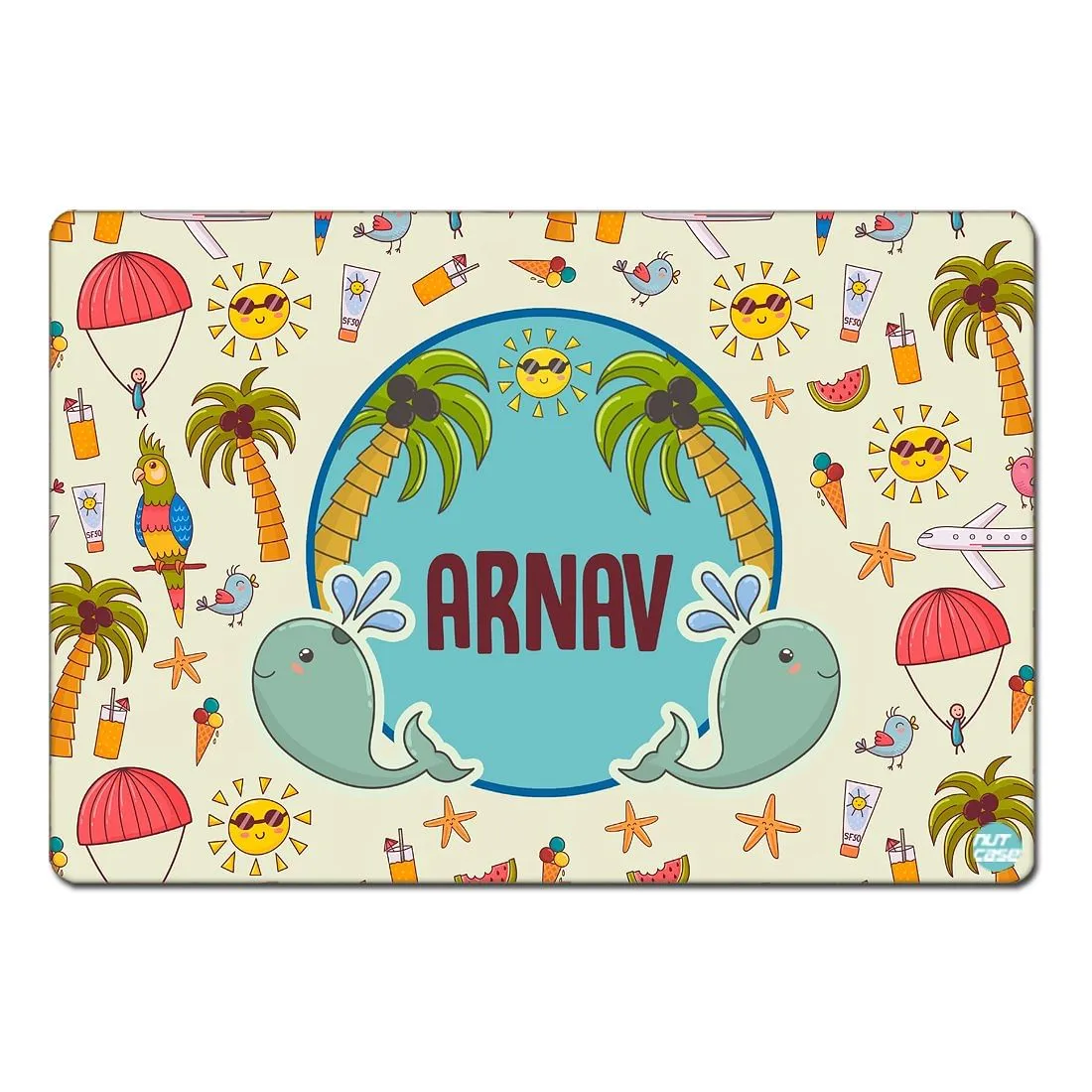 Personalized Table Mat Unique Return Gift Ideas for 1st Birthday - Summer Time