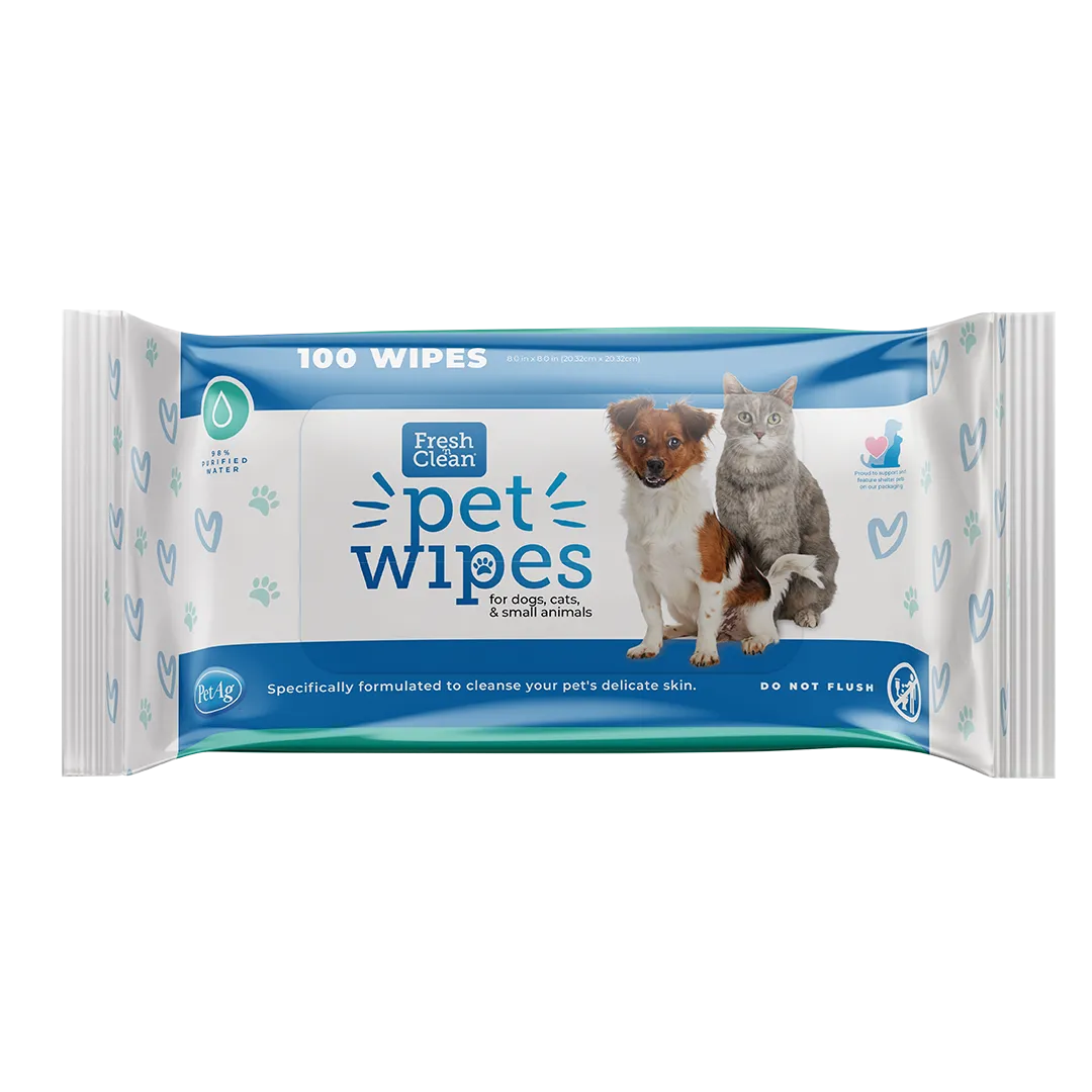 Pet Wipes 100 count by Fresh 'n Clean