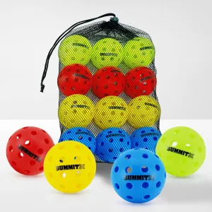 Pickleball Balls | 40 hole Outdoor 12 Pack