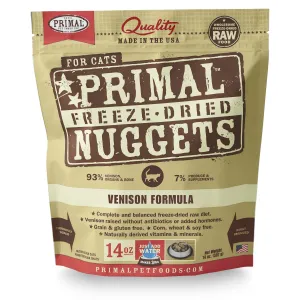 Primal Cat Freeze-Dried Venison Nuggets