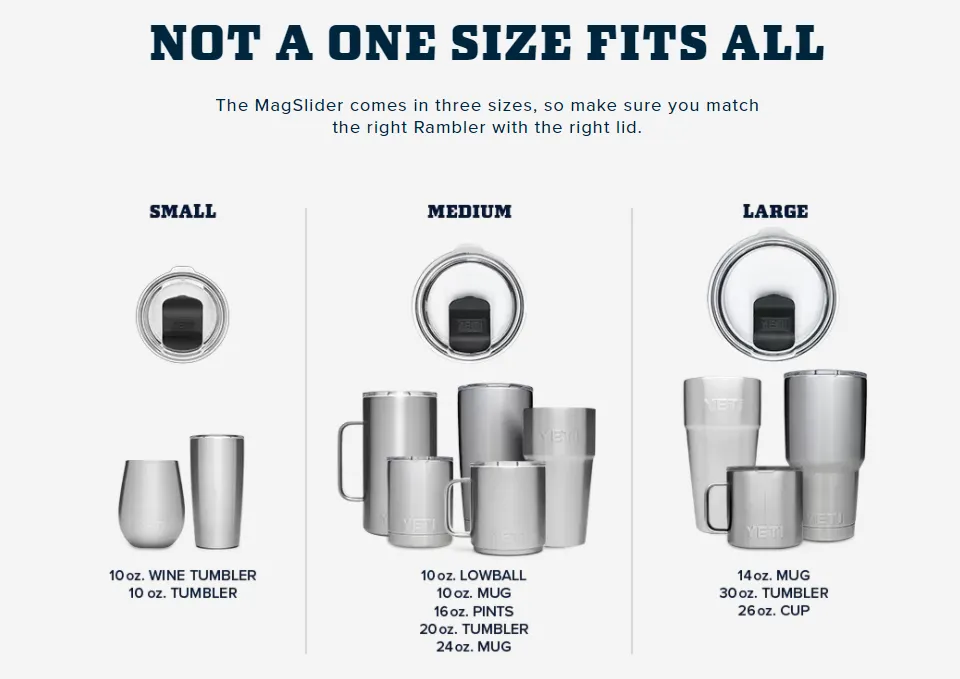 Rambler Magslider Lid - Medium