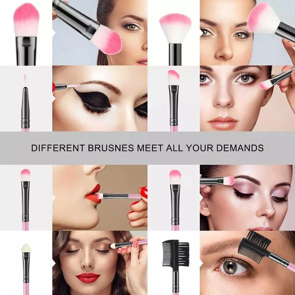 Set Of 24 Makeup Brush Set, Professional Beauty Makeup Brush Sets
