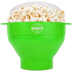 Silicone Microwave Rn Popper With Handles, Silicone Rn Maker, Collapsible