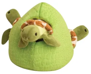 Snugarooz 4 Piece Hide & Seek Turtle Reef Squeaker Dog Toy