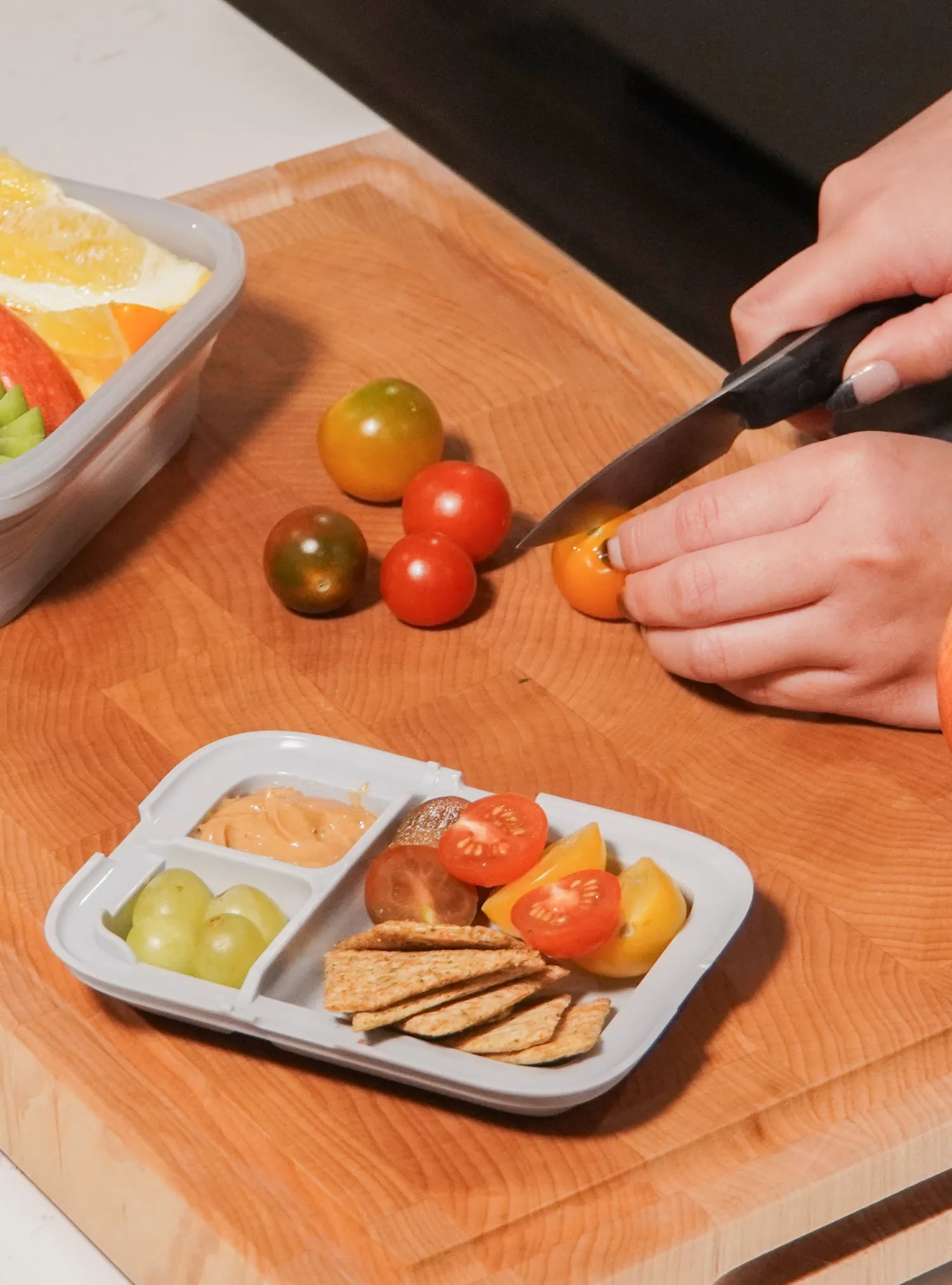 Stojo Collapsible Bento Container 16oz (Cashmere)