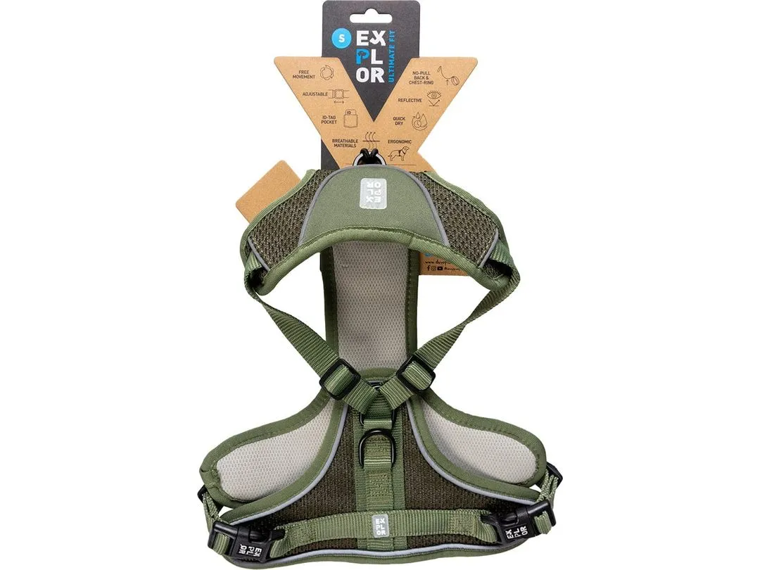 Ultimate Fit No-Pull Harness Classic Undercover Green