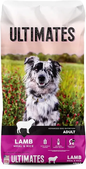 Ultimates Lamb Meal & Rice Adult Dry Dog Food, 28 lb