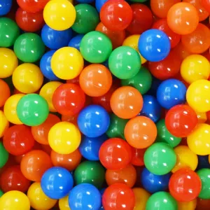 vidaXL 1000 pcs Multicolour Play Balls for Kids - Durable & Safe