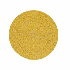 Yellow Jute Placemat, Set of 4