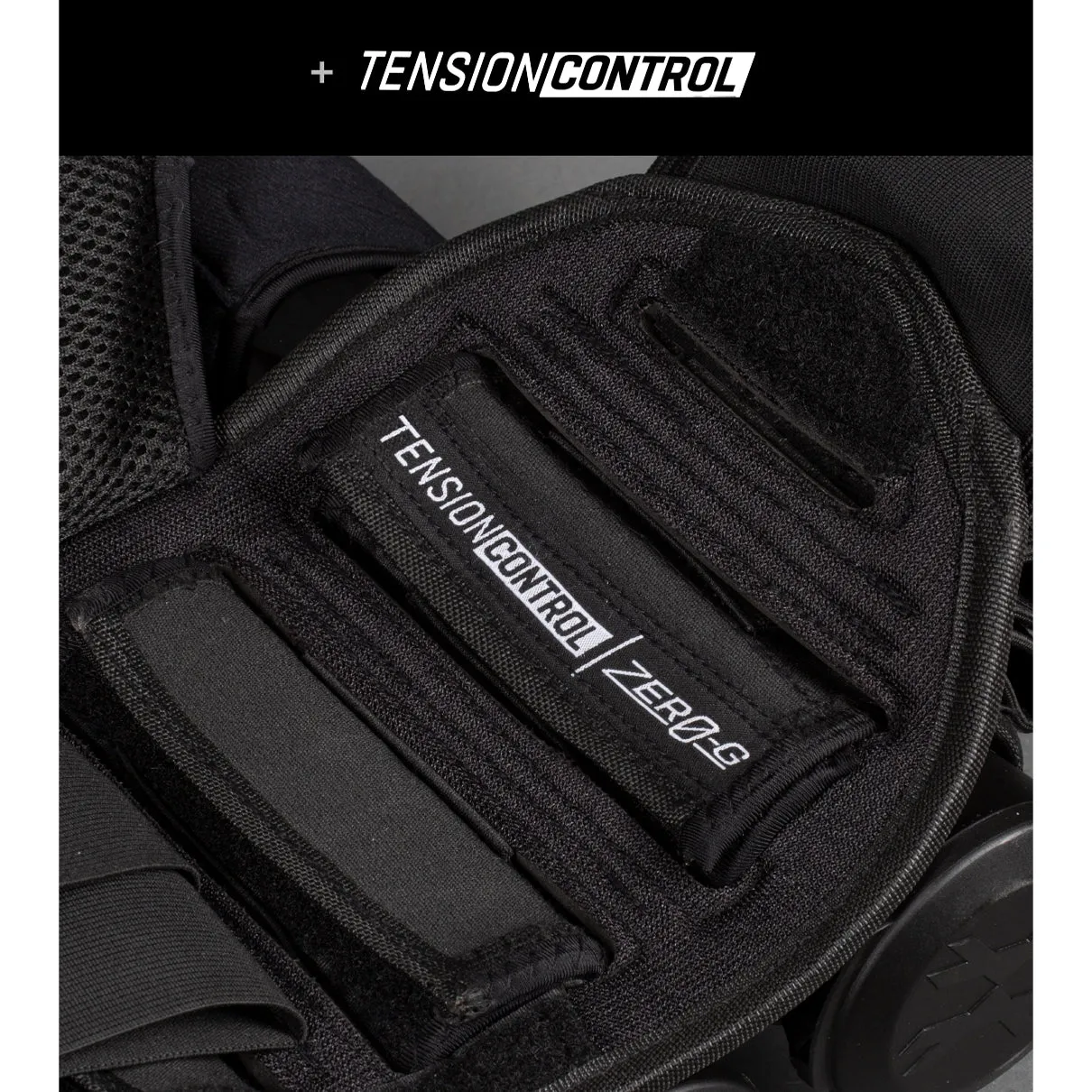 Zero G 2.0 Harness - Black/Red - 5 4 4